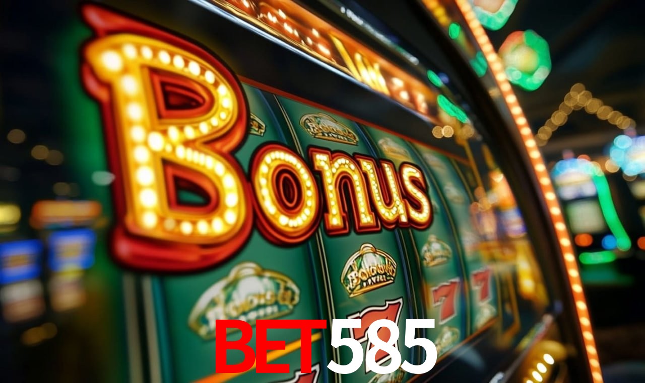Interface moderna da plataforma bet585